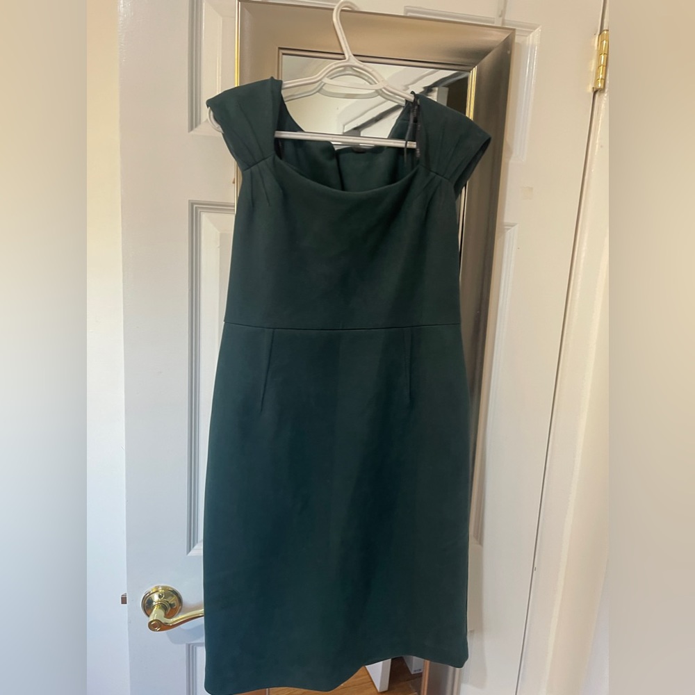 Suede green Calvin Klein dress